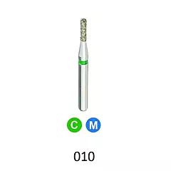 ValuDiamond Burs Flat End Cylinder 835-010, 10/pkg (VMV-835-010X)