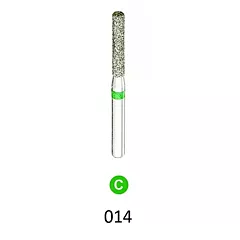 ValuDiamond Burs Flat End Cylinder 837-014 Coarse, 10/pkg (VMV-837-014C)