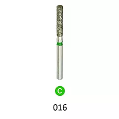 ValuDiamond Burs Flat End Cylinder 837-016 Coarse, 10/pkg (VMV-837-016C)