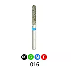 ValuDiamond Burs Flat End Taper 847-016, 10/pkg (VMV-847-016X)