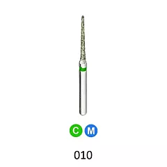 ValuDiamond Burs Flat End Taper 848-010, 10/pkg (VMV-848-010X)