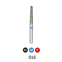 ValuDiamond Burs Round End Taper 850-016, 10/pkg (VMV-850-016X)