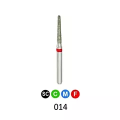 ValuDiamond Burs Round End Taper 856-014, 10/pkg (VMV-856-014X)