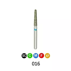 ValuDiamond Burs Round End Taper 856-016, 10/pkg (VMV-856-016X)