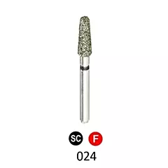 ValuDiamond Burs Round End Taper 856-024, 10/pkg (VMV-856-024X)