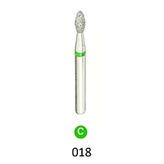 ValuDiamond Burs Football 368-018, Coarse, 10/pkg (VMV-368-018C)