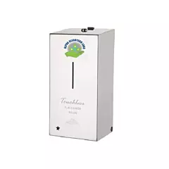Alpha Sanitizer Touch-Less Wall Mount Dispensers Stainless Steel (DT800S) With Free 1 Gallon Refill