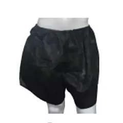 Disposable Mens Boxer Black LF Lg/XL 1/pack 50pk/case