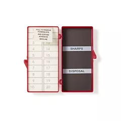 Foam Block Needle Counter w/Magnet, 20 count 64/case (VMDYNJNC20F)