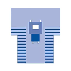 Sterile Chest / Breast Fenestrated Surgical Drape  12/cs (VMDYNJP2491)
