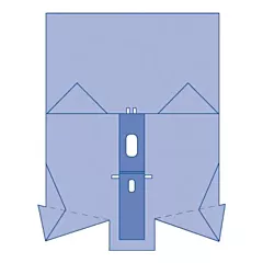 Drape Abdominal Lithotomy 8/case (VMDYNJP9004)