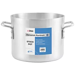Winco 60 Qt Elemental Stock Pot, Aluminum