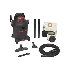 Shop Vac Utility Shop Vacuum, Wet-Dry, Plastic, 10 US Gal. (37.9 Litres), 5 HP (5982105)
