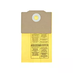 Shop Vac Genuine Back Pack Vacuum Collection Filter Bags, 1.75 US gal. (9191710)