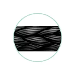 J&J Ethicon Suture Perma Hand Silk Black Braided 3-0 1679H, 18