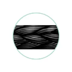 J&J Ethicon Suture Perma Hand Silk Black Braided 4-0 683G, 18