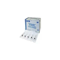 Exel 5cc-6cc Luer Lock Syringes with Cap (26230) - Box of 100