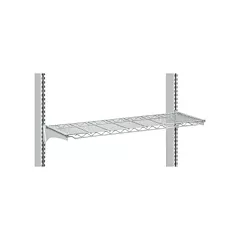 Lista Modular Ergonomic Workstations - Open Wire Shelves