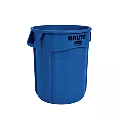 Rubbermaid Brute 20 Gallon Round Trash Can, Blue(2620B)