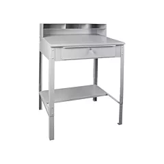 Kleton Open Floor Style Shop Desk, 34-1/2