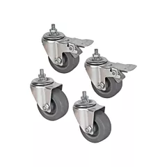 Kleton Open Floor Style Shop Desk - Optional Caster Kit