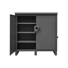 Durham Manufacturing Lockable Jobsite Cabinet, 64-1/8
