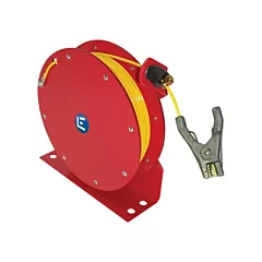 Lind Equipment Auto Rewind Grounding Reel, 100', Heavy-Duty (ML2930-Y100)