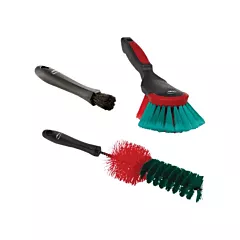 Vikan Transport Line Interior and Exterior Vehicle Brush Set, Assorted, Assorted, Assorted (521052)