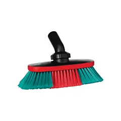 Vikan Transport Line Water-Fed Vehicle Brush with Adjustable Head, 10