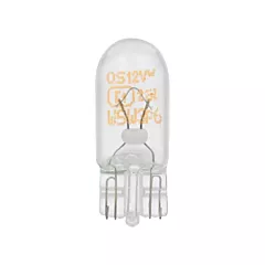 Sylvania 2825 Basic Mini Automotive Bulb, 5 W, Incandescent, Off White (33235)