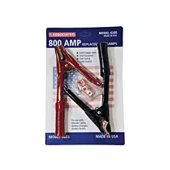 Associated Equipment 800 Amp Professional Heavy-Duty Booster Cable Clamps, 2 No. of Clamps (6205)