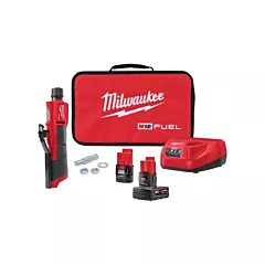 Milwaukee Trousse de ponceuse pour pneus à basse vitesse M12 Fuel(MC) (2409-22)