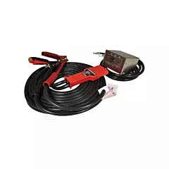 Associated Equipment Heavy-Duty Tangle-Free Plug-In Booster Cable, 25', 1 AWG, 800 A (6146)