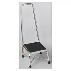 Bariatric Footstool with Handrail 11x14