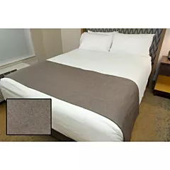 Foundation Signature Hospitality Bed Runners, Color Mudpie-Twin 25