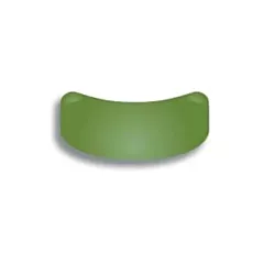 Garrison 3D XR Slick Bands 6.4mm Large Molar Matrices Green 50/pkg 