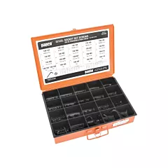 Paulin Socket Set Screw Cup Point Assortments, 166 No. of Pieces (020-629)
