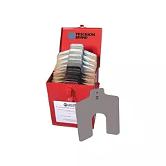 Precision Brand Slotted Shims - Individual Packages