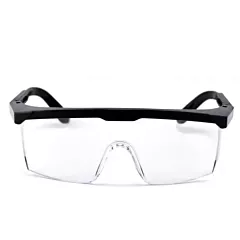 Cleantech Premium Anti Fog Protective Safety Glasses With Adjustable Arm - FDA & CE Approved - Pack of 10