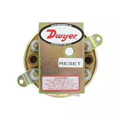 Dwyer Compact Low Differential Pressure Switch, Analogue, 0.07 to 0.15 (1910-00)