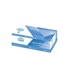 Hedy Lightweight Nitrile Powder Free Gloves 100/box - Blue - Large (VMROZ110NPFL60)