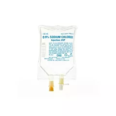 Sodium Chloride Saline NaCl 0.9% 100ml Bags (Quad Pack) 4/pkg 