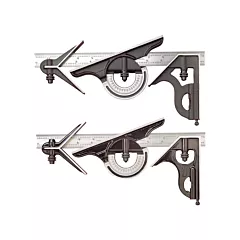 Starrett Ensembles d'équerres mixtes série no 435, 4 Nbre de morceaux, 0,5 mm, Acier, Ordinaire (66177)