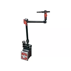 Starrett Magnetic Base Universal Indicator Holders with Triple-Jointed Arm & Fine-Adjustment (64437)