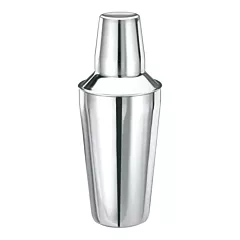 Winco 16 Oz 3-Piece Classic Bar Shaker, Stainless Steel