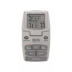 BIOS Meat Thermometer, Contact, Digital, 14-392°F (10-200°C) (DT100)