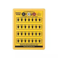 Reed Instruments Boîte à décades de résistance, 1 O à 11 MO (R5408)