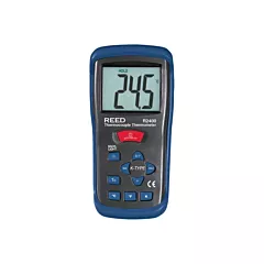 Reed Instruments Thermocouple Thermometer with ISO Certificate, Contact, Digital, -58-2000°F (-50-1300°C) (R2400-NIST)
