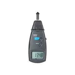 Reed Instruments Tachometer with ISO Certificate, Contact (R7100-NIST)