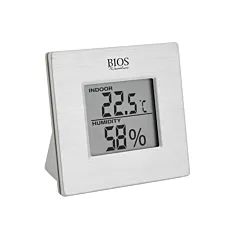 BIOS Thermomètres intérieurs pour humidité & température, Contact, Numérique, -58-158°F (-50-70°C) (263BC)